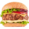 burger white pie